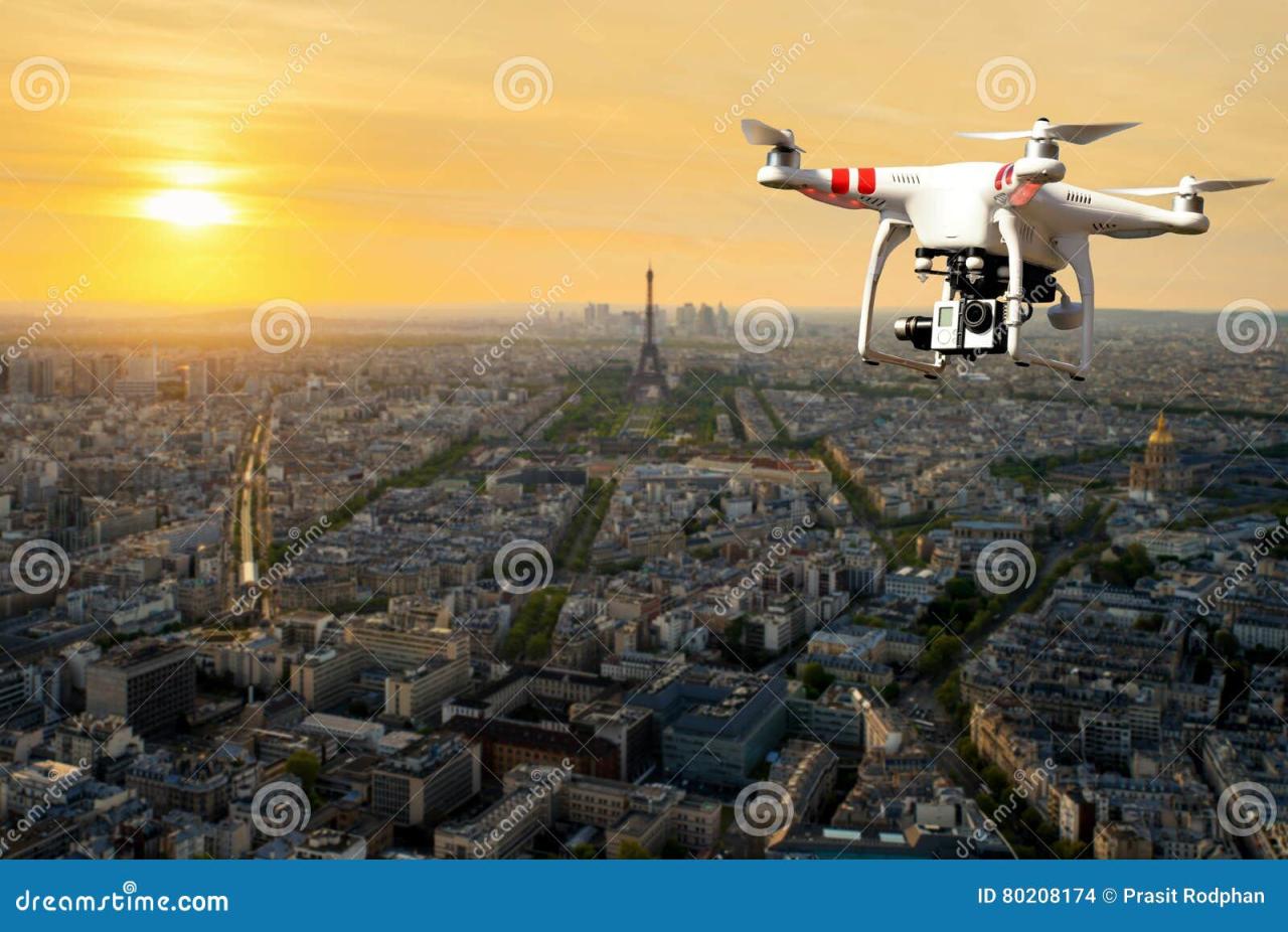 Mystery drone paris